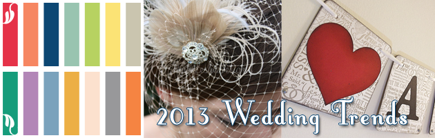 2013 Wedding Color and Theme Trends